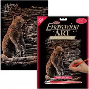 Royal & Langnickel Engraving Art - Grizzly Bears (Copper)