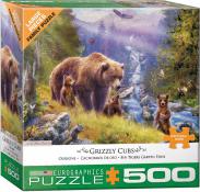 Eurographics - 500 pc. Puzzle - Grizzly Cubs