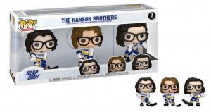 Slap Shot Chiefs The Hanson Brothers Funko Pop Figurine 3 Pack