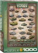 Eurographics - 1000 pc. Puzzle - History of Tanks