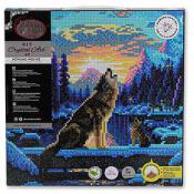 Craft Buddy Crystal Art - Howling Wolves