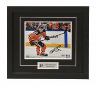 Leon Draisaitl Autographed Framed Photo