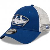 Indianapolis Colts Logo Patch Trucker 9Forty Snapback Hat