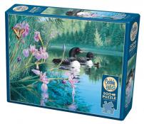 Cobble Hill - 500 pc. Puzzle - Iris Cove Loons