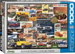 Eurographics - 1000 pc. Puzzle - Jeep Advertising Collection