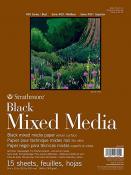 Strathmore Black Mixed Media 9 x 12