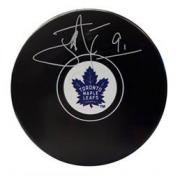 John Tavares Autographed Puck