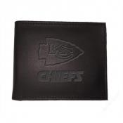 Kansas City Chiefs Bi Fold Leather Wallet