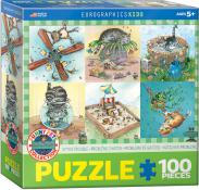 Eurographics - 100 pc. Puzzle - Kitten Trouble