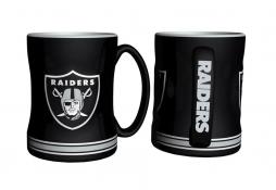 Las Vegas Raiders 14 oz. Sculpted Mug
