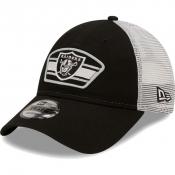 Las Vegas Raiders Logo Patch Trucker 9Forty Snapback Hat