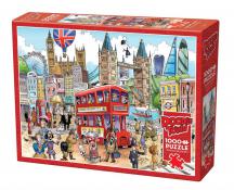Cobble Hill - 1000 pc. Puzzle - Doodletown: London Calling