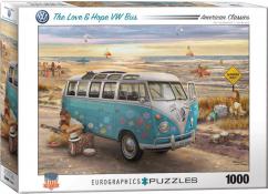 Eurographics - 1000 pc. Puzzle - The Love & Hope VW Bus