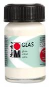 Marabu White Glas Paint 15 ml