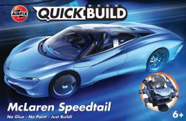 McLaren Speedtail Quick Build SNAP Model Kit