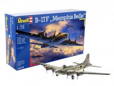 B-17F Memphis Belle 1:72 Model Kit