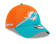Miami Dolphins 2023 Sideline 9Forty Adjustable Hat