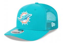 Miami Dolphins Trucker Mesh Stretch Snap Adjustable Hat