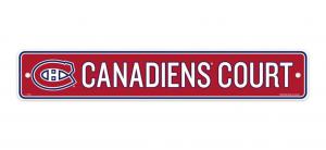 Montreal Canadiens 3.5 x 20 Street Sign