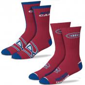 Montreal Canadiens Youth Crew Socks Set