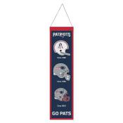 New England Patriots 8 x 32 Wool Banner