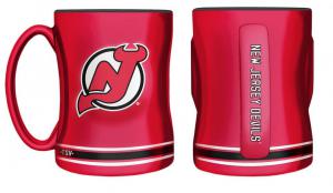 New Jersey Devils 14 oz. Sculpted Mug