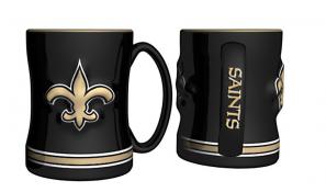 New Orleans Saints Logo Relief 14 oz. Mug
