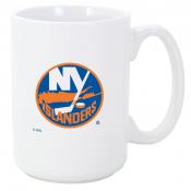 New York Islanders White 15oz. Mug