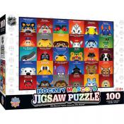 Masterpieces - 100 pc. Puzzle - Hockey Mascots
