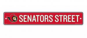 Ottawa Senators 3.5 x 20 Street Sign