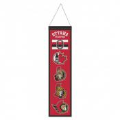 Ottawa Senators 8 x 32 Wool Banner