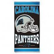 Carolina Panthers Beach Towel