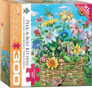 Eurographics - 300 pc. Puzzle - Peek-A-Boo Kittens