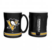 Pittsburgh Penguins Logo Relief 14 oz. Mug
