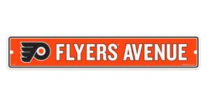 Philadelphia Flyers 3.5 x 20 Street Sign