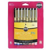 Sakura Pigma Micron Plastic Nib Set of 8