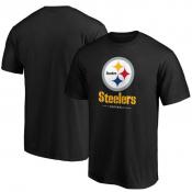 Pittsburgh Steelers Team Lockup Logo T-Shirt