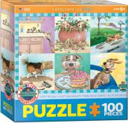 Eurographics - 100 pc. Puzzle - Puppy Trouble