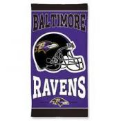 Baltimore Ravens Beach Towel