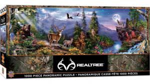 Masterpieces - 1000 pc. Puzzle - RealTree Scenery (Panoramic)