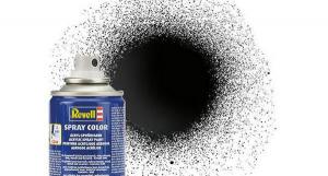 Revell Acrylic Spray Paint - 34107 Black Gloss 100ml