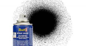 Revell Acrylic Spray Paint - 34302 Black Silk 100ml