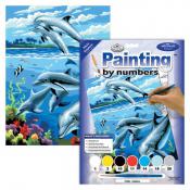 Royal & Langnickel Paint By Numbers - Dolphins