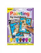 Royal & Langnickel Paint By Numbers - Kitten & Puppy