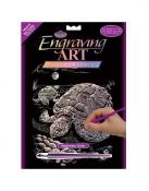 Royal & Langnickel Engraving Art - Swimming Sea Turtles (Holographic)