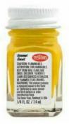 Testors - Flat Yellow Enamel Paint (1169) .25 oz