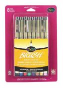 Sakura Pigma Brush Pen Set of 8