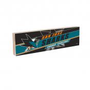San Jose Sharks 5x18 Mantle Sign