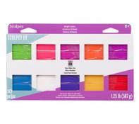 Sculpey Bright Oven-Bake Clay 10 Color Pack