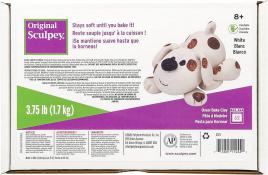 Sculpey Oven Bake Clay - White 3.75 lb.